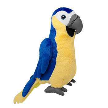 Мягкая игрушка All about Nature Попугай Ара 25 см, Китай