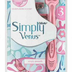 Бритвенный станок Venus Simply одноразовый женский, 3 лезвия