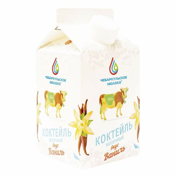 Коктейль молочный Чебаркульское молоко Ваниль 3.2%