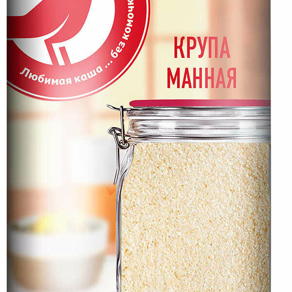 Крупа манная АШАН Красная птица