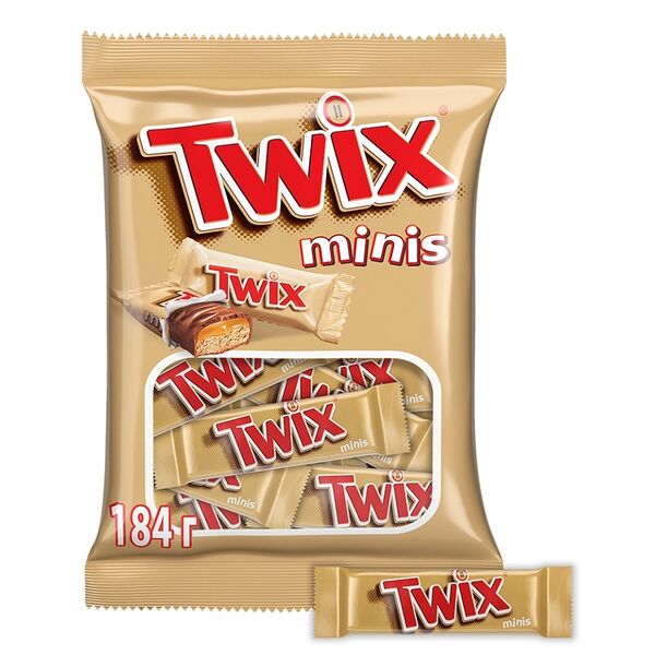 Конфеты шоколадные Twix Minis