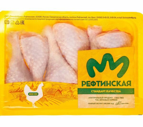 Голень Рефтинская ПТФ цыпленка охлажденная вес