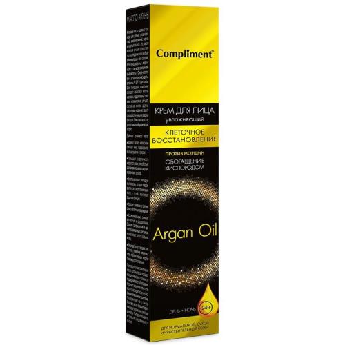 

Крем для лица Compliment Argan Oil клеточное восстановление, увлажняющий 50 мл