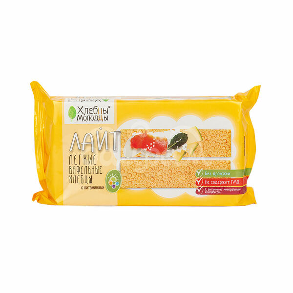 Хлебцы-Молодцы Лайт 70гр с Витаминами
