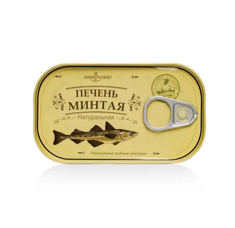 

Печень минтая Камчаттралфлот натуральная 120 г