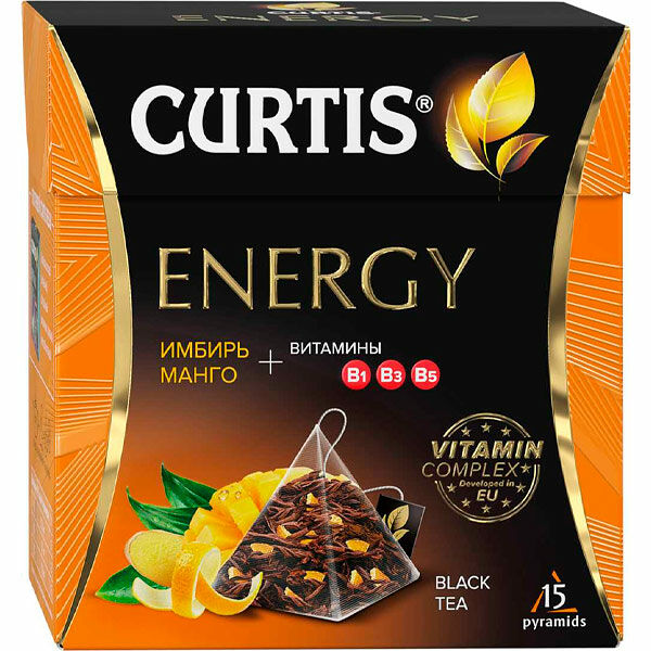 Чай Curtis Energy Tea пирамидка (15*1,7г) 25г