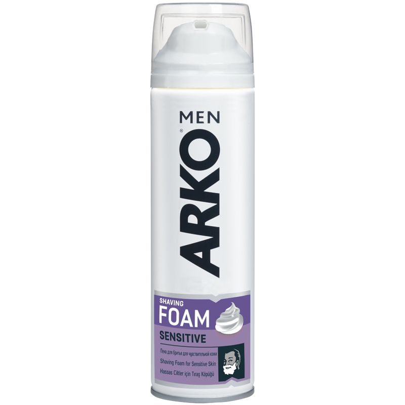 

Пена для бритья Arko Men Sensitive Shaving Foam 200 мл