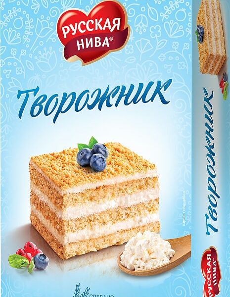 Торт Русская Нива Творожник 300г