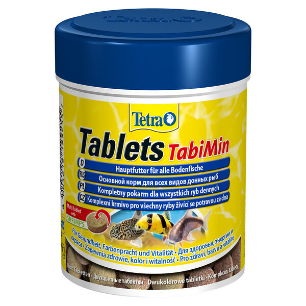 Tetra Tablets TabiMin корм для всех видов донных рыб (таблетки) 275 таб.