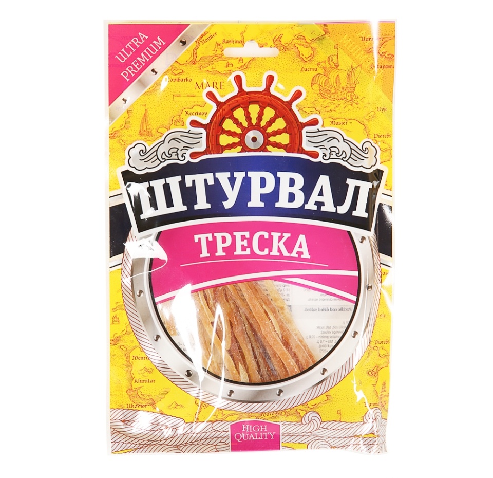 

Треска Штурвал солено-сушеная
