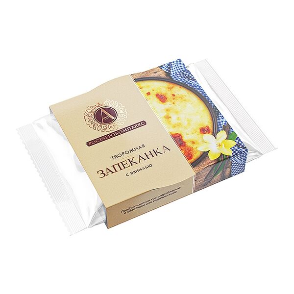 Запеканка творожная А.Ростагрокомплекс с ванилью 16% 100 г