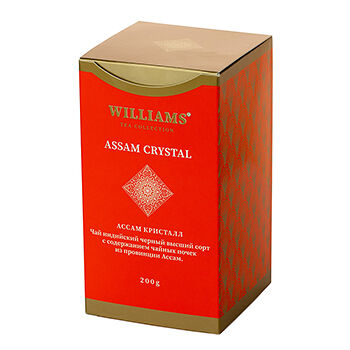 Чай черный Williams индийский Ассам Кристалл