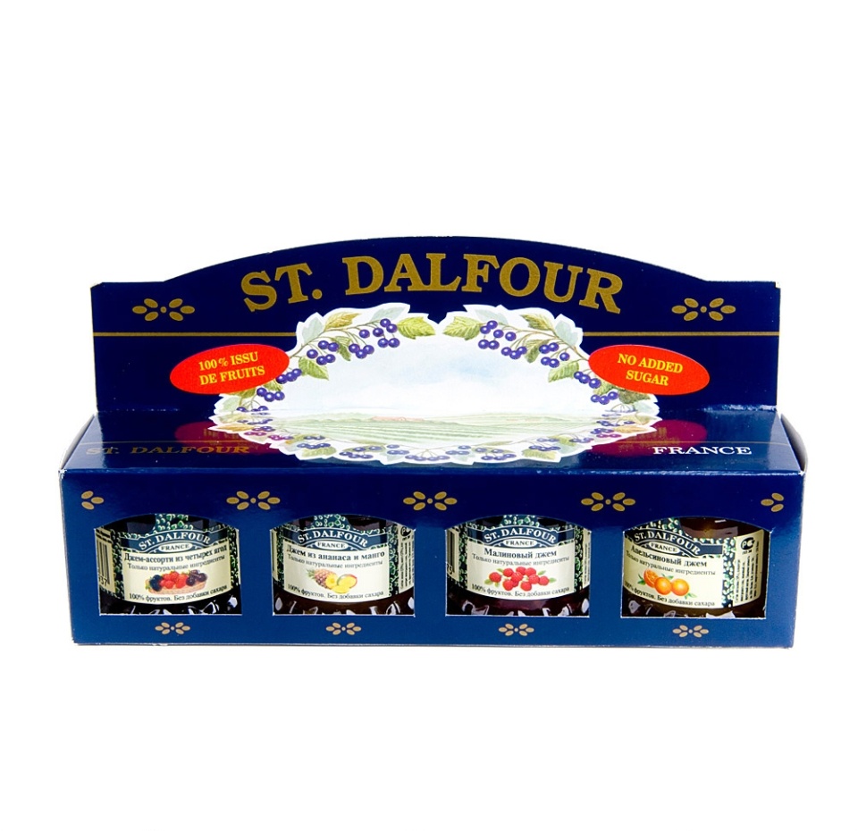 

Джем St.Dalfour набор 4 шт х 28 г