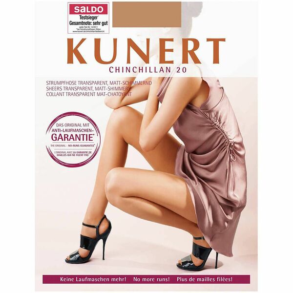 Колготки Kunert Chinchillan бежевый, 20 den, размер 2