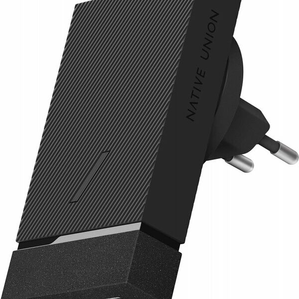 Сетевое зарядное устройство Native Union 20Вт, USB-A + USB-C, PD, серый
