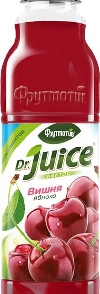 Нектар Фрутмотив Doctor Juice Вишня-Яблоко 900мл