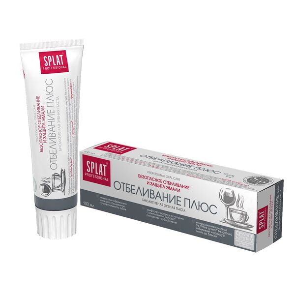 Зубная паста Splat ОТБЕЛИВАНИЕ ПЛЮС
