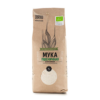 Мука пшеничная Чёрный хлеб цельнозерновая