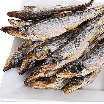 Камбала белобрюхая вяленая с икрой 25+ ао ИТА северная компания Россия