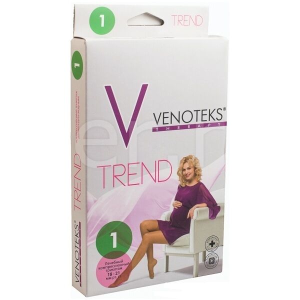 Venoteks колготки компрессионные 1С400 размер М бежевые