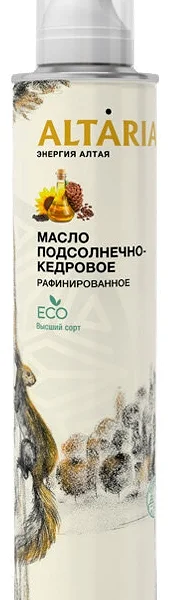Масло Altaria подсолнечно-кедровое рафинированное