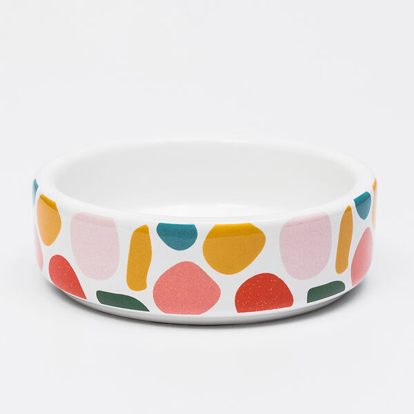 Миска керамическая для грызунов, 8,5х3 см, цветная