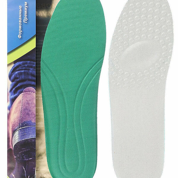 Стельки формованные премиум зеленые р.44/45 ТМ Vitto (Витто)