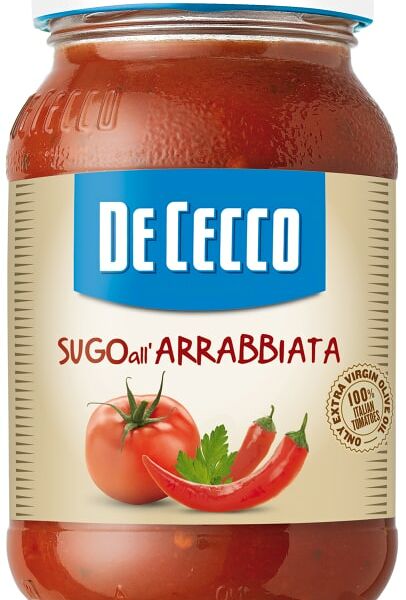 Соус De Cecco томатный Arrabbiata с острым перцем 400г