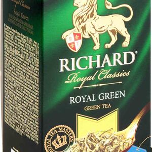 Чай зеленый Richard Royal Green байховый 25 пак, 50г