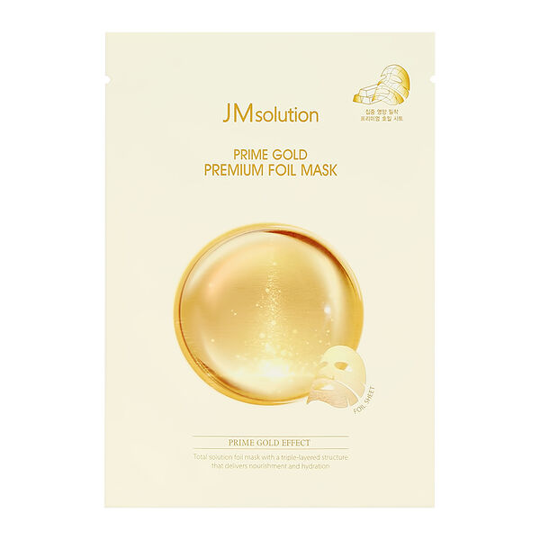Маска для лица JMsolution Prime gold с коллоидным золотом увлажняющая 35 мл
