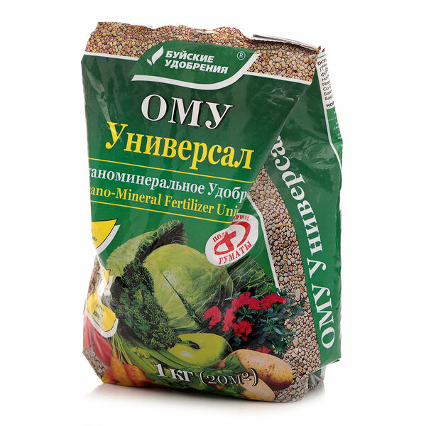 Удобрение органоминеральное Универсал ТМ Буйские удобрения