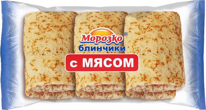 

Блинчики Морозко с мясом замороженные 210 г