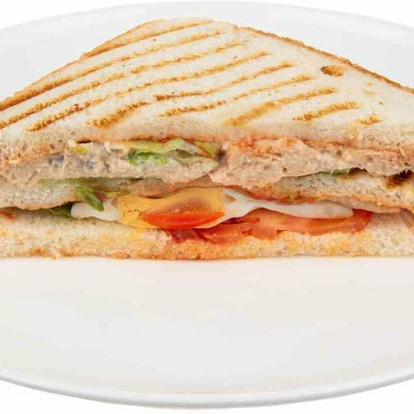 Сэндвич с рыбой и яйцом Глобус