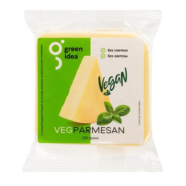 Сыр веганский Пармезан Green Idea, 200г