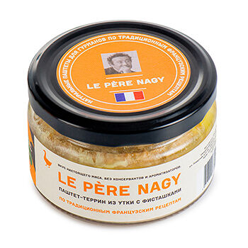Паштет-террин из утки Le Pere Nagy с фисташками