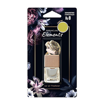 Ароматизатор подвесной Sapfire Elements №8 стеклянный, Россия