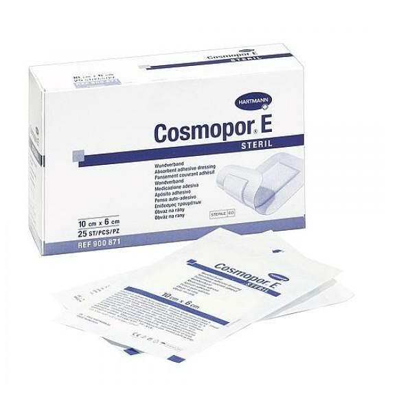 Повязка Hartmann Cosmopore Е послеоперационная стерильная 10 х 6 см 25 шт