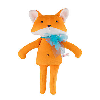 Игрушка мягкая Voronaya Лиса Девочка без одежды 30см, Россия