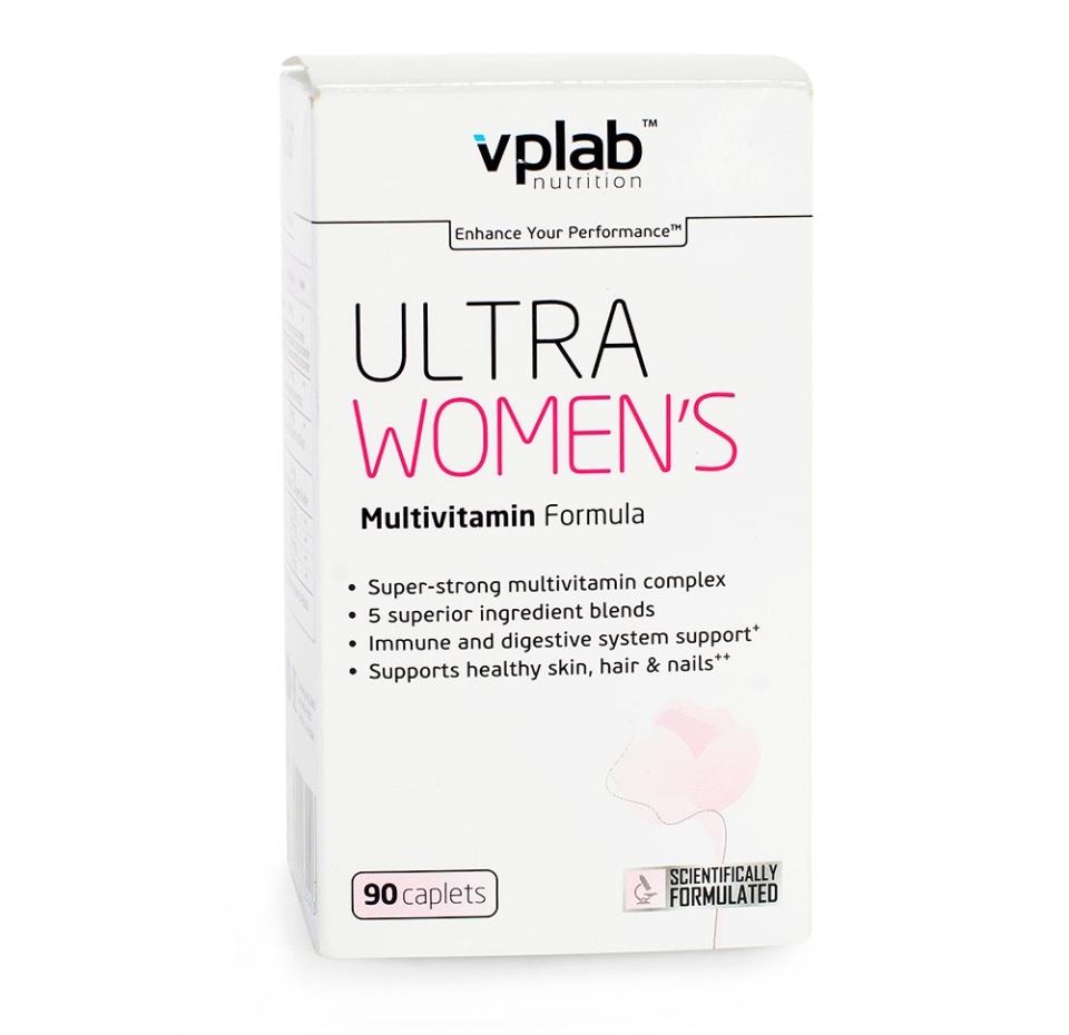 

Ультра Вуменс VPLab Nutrition Мультивитамин Формула, 90 капсул Великобритания
