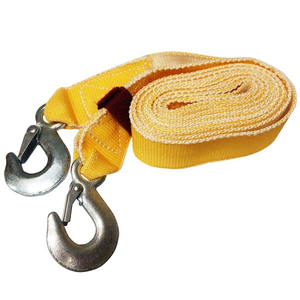 Трос буксировочный 3 тонны 2 крюка 4метра