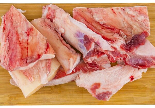 Лакомство для собак говяжья обрезь охл.