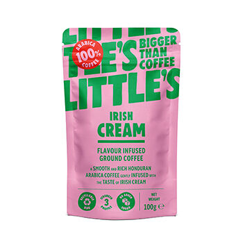 Кофе жареный молотый Little`s IRISH CREAM с ароматом ирландский крем