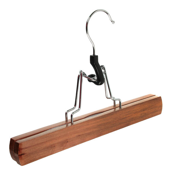 Vetta вешалка-зажим деревянная для юбок и брюк, 25см