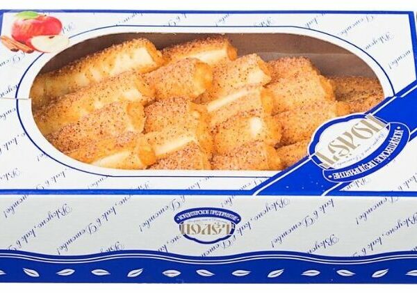 Печенье Полет Лимоньерки с яблоком и корицей