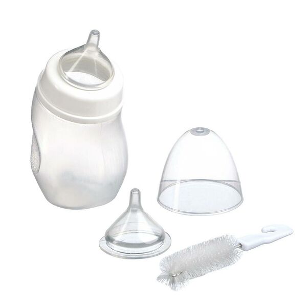 Набор для вскармливания DIIL с 2 сосками и ершиком, микс цветов