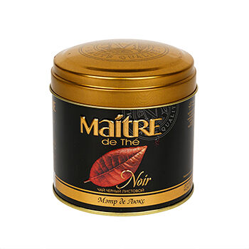 Чай черный Maitre de The Noir Мэтр де Люкс