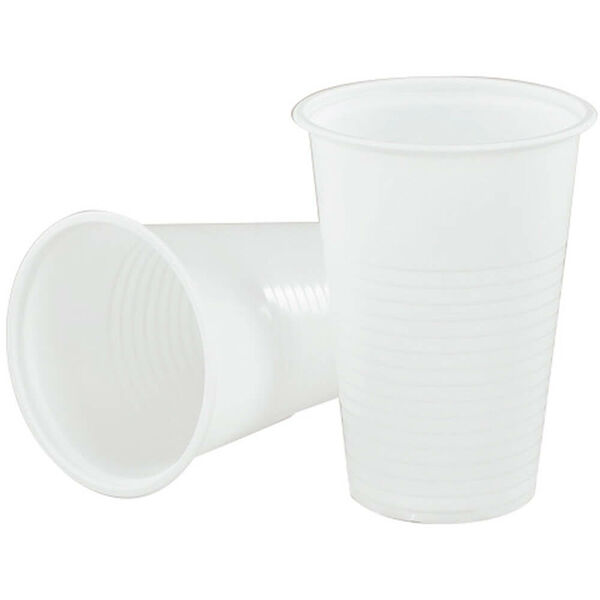 Стакан белый 200мл 10шт