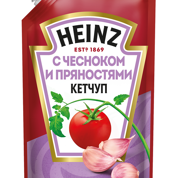 Кетчуп Heinz с чесноком и пряностями