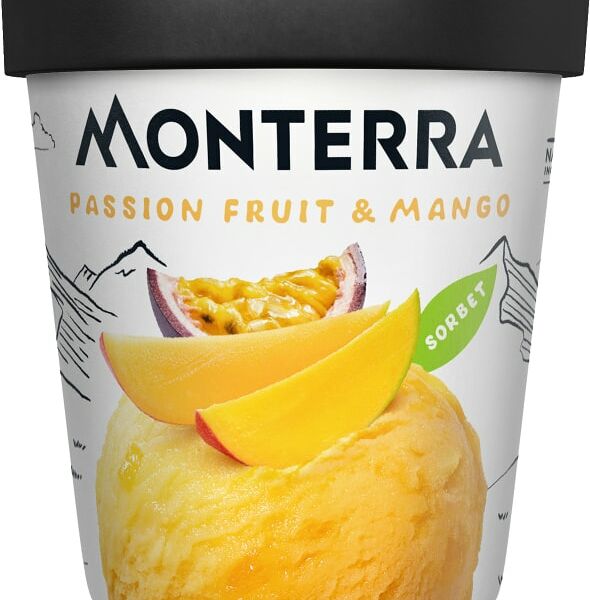 Мороженое Monterra Манго-маракуйя 480мл
