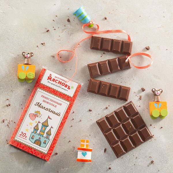 Шоколад молочный МясновЪ Вкусняшка